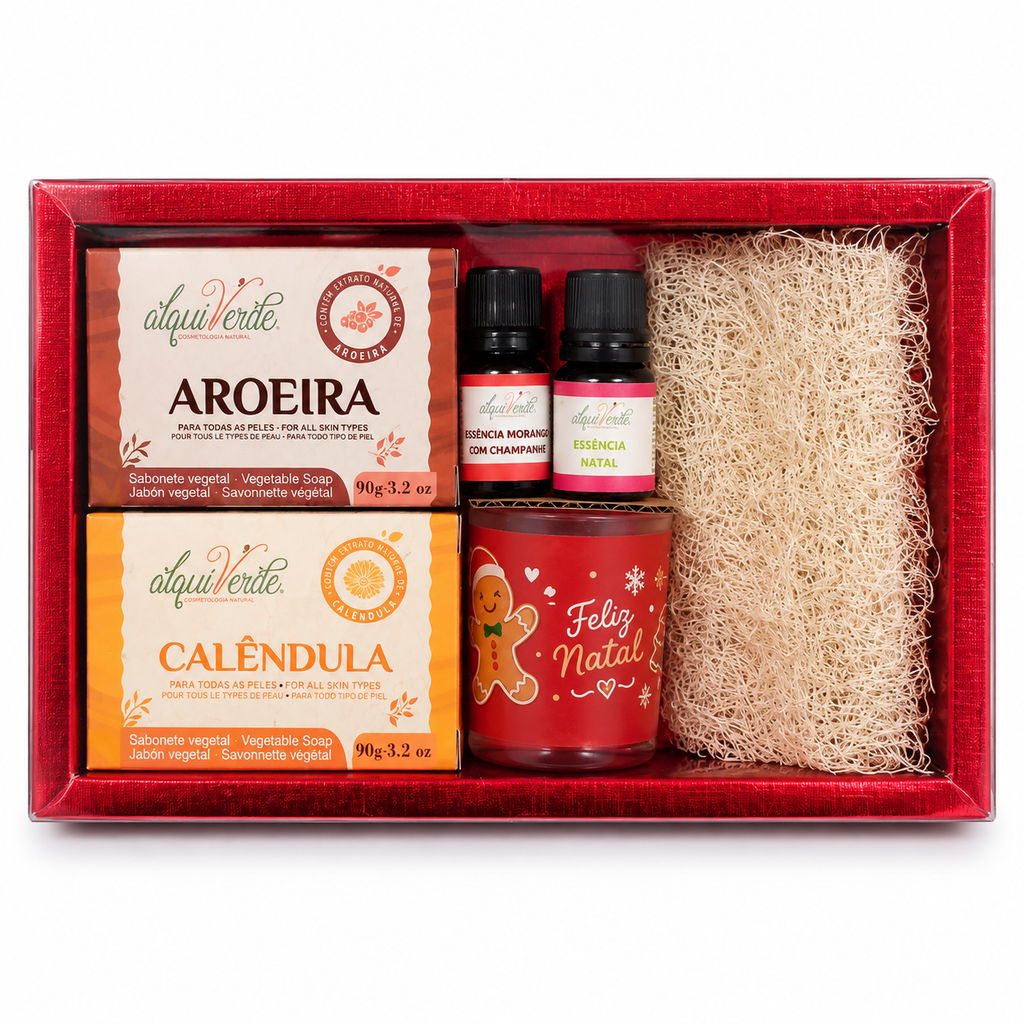 6 kits de presente de Natal: sabonetes, óleos e aromas