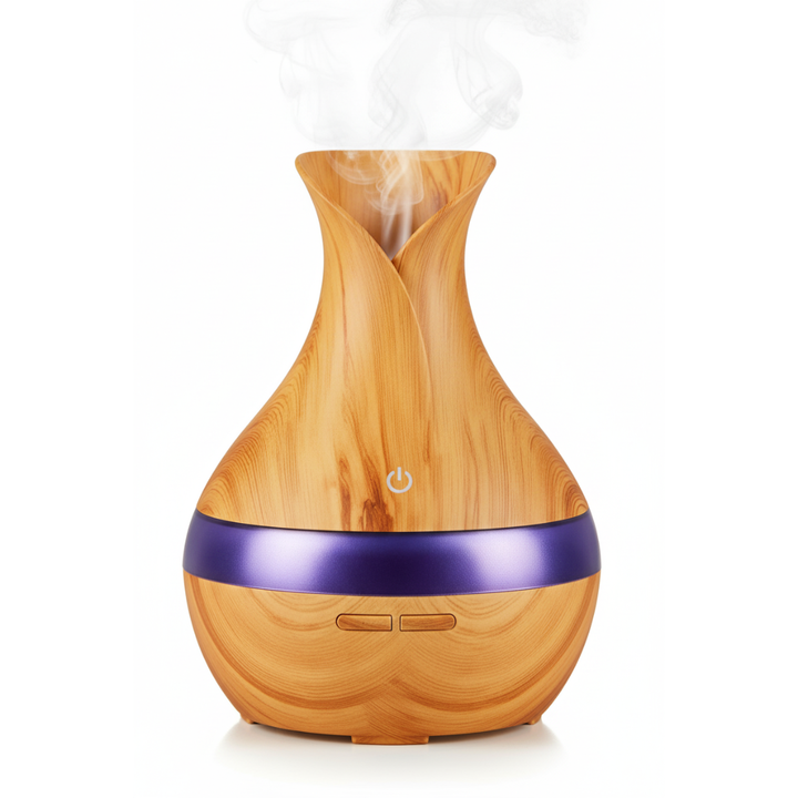 Diffuseur d'arômes en bois naturel