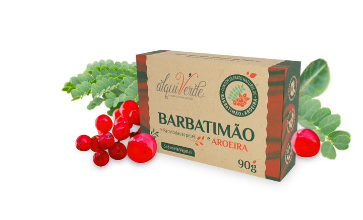 Barbatimão Soap with Aroeira
