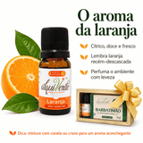 Óleo essencial de Laranja AlquiVerde, aroma cítrico, doce e fresco